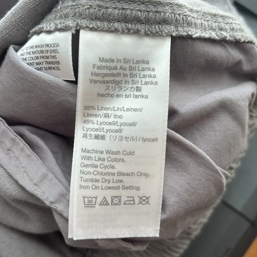 J Crew Point Sur Jogger Pants Linen Blend Size 2 - Picture 9 of 11